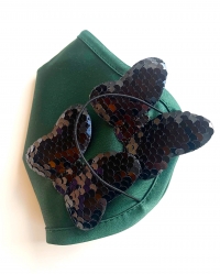 Маска защитная для лица Emerald Butterfly